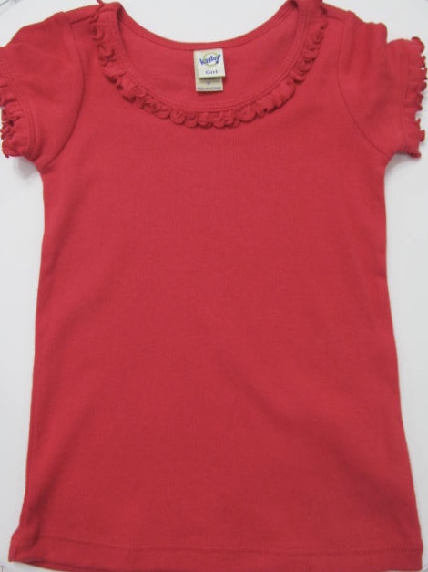 Kavio Girls Shirt sz. 3 red