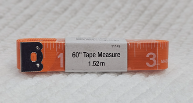Dritz 60" Tape Measure - ORANGE